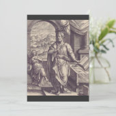 Invitation Gravure de Saint Matthieu, Inspiration Divine (Debout devant)