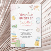 Invitation Great Adventure Await Travel
