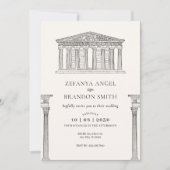 Invitation grec ancien (Devant)