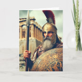 Invitation Grec Worrior (Devant)