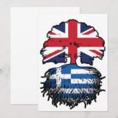 Invitation Grèce Grèce Royaume-Uni Royaume-Uni Royaume-Uni (Devant / Derrière)