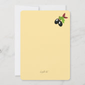 Invitation grecque d'urnes (Dos)