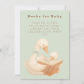 Invitation Green A Silly Goose Books for Baby Sign (Devant)