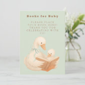 Invitation Green A Silly Goose Books for Baby Sign (Debout devant)
