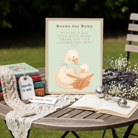 Invitation Green A Silly Goose Books for Baby Sign