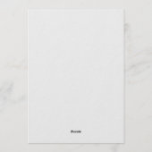 Invitation Green and White Birthday Dinner Party (Dos)