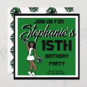 Invitation Green Cheer #1 (Devant / Derrière)