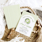 Invitation Green Elle a trouvé sa Fête des mariées parfaite M