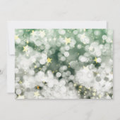 Invitation Green et Gold Party (Dos)