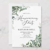 Invitation Green Eucalyptus (Devant)