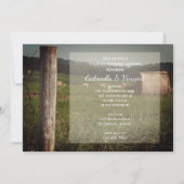 Invitation Green Farm Pasch Couples Wedding shower (Devant)