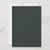 Invitation Green Floral Botanical Wedding (Dos)