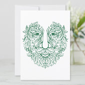Invitation Green Man