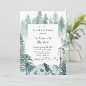 Invitation Green Mountain Airch Brunch et Bubbly (Debout devant)