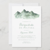 Invitation Green Mountain Country Fête des mariées espagnole (Devant)
