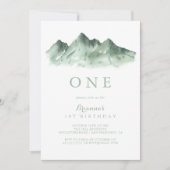 Invitation Green Mountain Country Premier anniversaire (Devant)