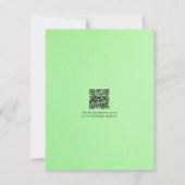 Invitation Green Seal Wedding Details Card (Dos)