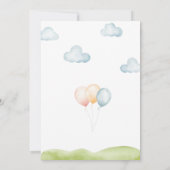 Invitation Green Tractor Farm fête d'anniversaire (Dos)