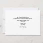 Invitation Green Veterinary School Photo Graduation Party (Dos)