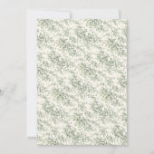 Invitation Green Watercolor Garden art Gate Wedding (Dos)