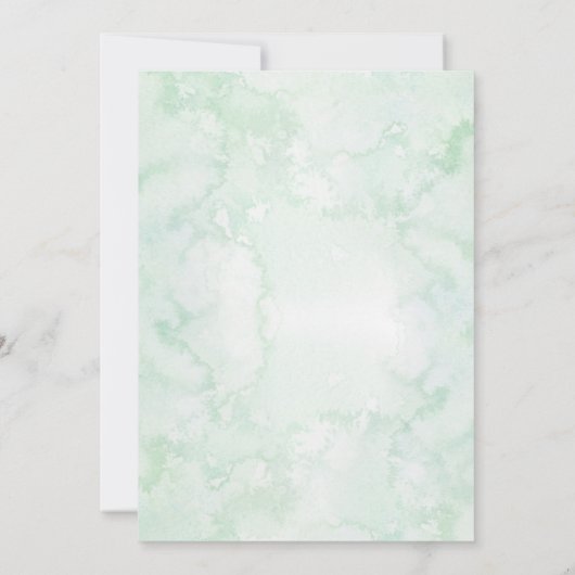 Invitation Green We's Engaged Engagement Party (Dos)