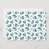 Invitation Green Wreath Law School Graduation Photo (Dos)