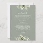 Invitation Greenery Happily Ever After Party Wedding Vows (Dos)