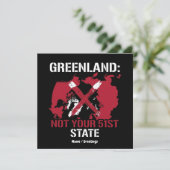 Invitation Greenland Sovereignty Not Your 51st State Arctic (Debout devant)