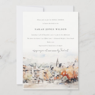 Invitation Greenville Caroline du Sud Paysage Enterrement de