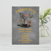 Invitation Gremlins Ogre Créatures Halloween (Debout devant)