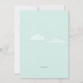 Invitation Grenouille Dans L'Étang (Dos)