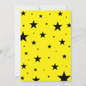 Invitation Grenouille d'arbre d'anniversaire de Rockin avec g (Dos)