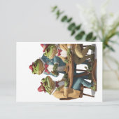 Invitation Grenouille et crapaud : Nous devrions arrêter de m (Debout devant)