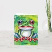 Invitation Grenouille mûre (Dos)
