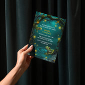 Invitation Grenouilles tropicales Lizards Enfants Reptile Fêt