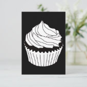 Invitation gribouillages de cupcake (Debout devant)