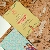 Invitation Griha Pravesh au réveil de la maison in