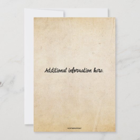 Invitation Grillade de maïs modifiable (Dos)