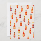 Invitation Grillades et Jardin d'été frais BBQ (Dos)