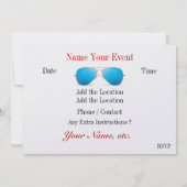 Invitation Grillin' et Chillin' (Dos)