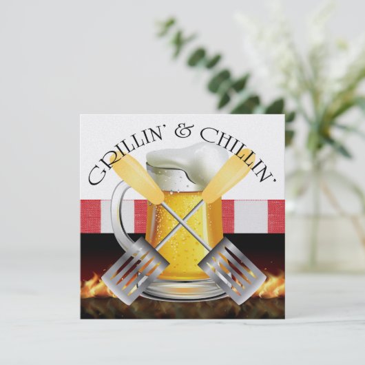 Invitation Grillin' et Chillin' 2 (Debout devant)