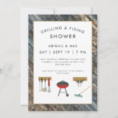 Invitation Grilling & Fixin Couples Wedding Shower III (Devant)