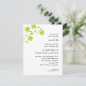 Invitation Grimpe Haut (citron vert) 4.25x5.5 (Debout devant)