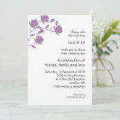 Invitation Grimpez Haut (violet) 5x7 (Debout devant)