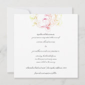 Invitation gris de fusée du feuillage 311-Vivid (Dos)