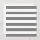 Invitation Gris vierge et Gris blanc (Devant / Derrière)