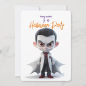 Invitation GROG HEAD GROG EYE DRACULA Halloween Party (Devant)