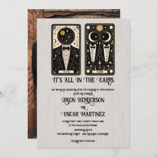 Invitation Grooms Mariage Tarot