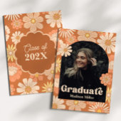 Invitation Groovy Graduation Announcement