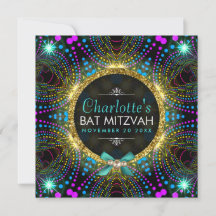 Groovy Princess Menthe Rose Blacklight Bat Mitzvah